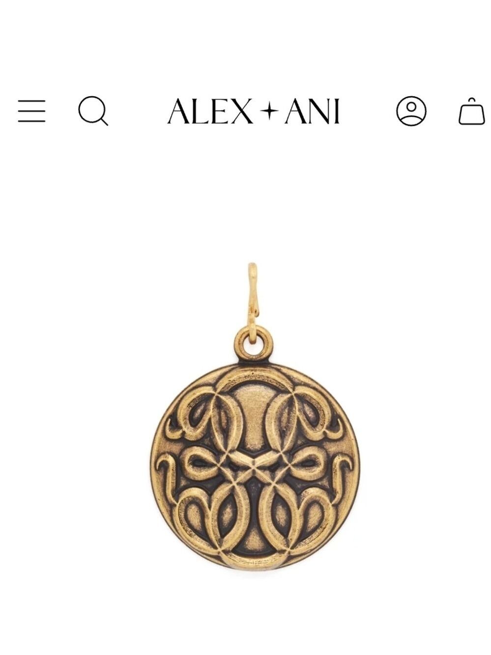 Alex and Ani Rafaelian Gold Charm .925 Sterling Hook New 2016 Chain Station